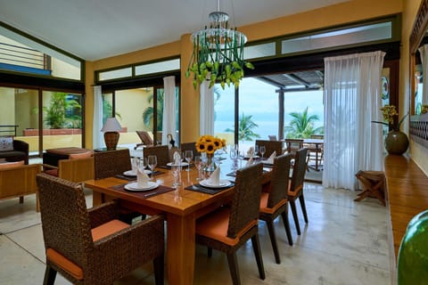 The beach is calling! Big Beach house with all around ocean views in five-star beachfront resort Maison in La Cruz de Huanacaxtle