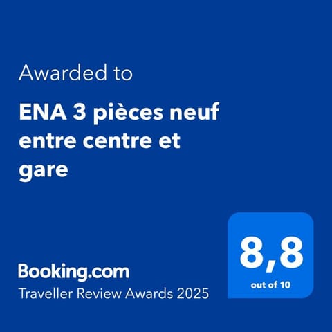 ENA 3 pièces neuf entre centre et gare Apartment in Strasbourg