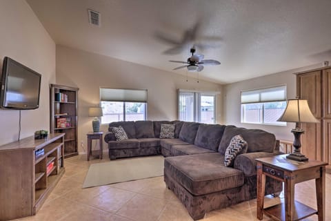 Inviting Retreat with Patio Less Than 1 Mi to Colorado River Casa in Bullhead City