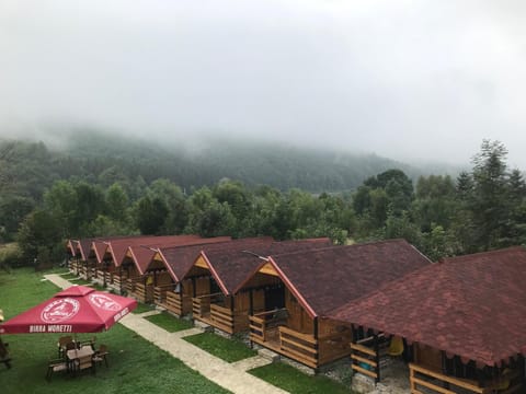 Property building, Bird's eye view, Mountain view