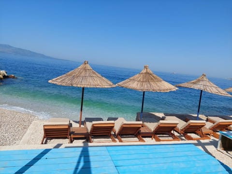 Property building, Beach, Sea view