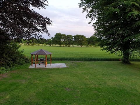 Property building, Natural landscape, Garden view