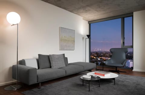 Living room, City view