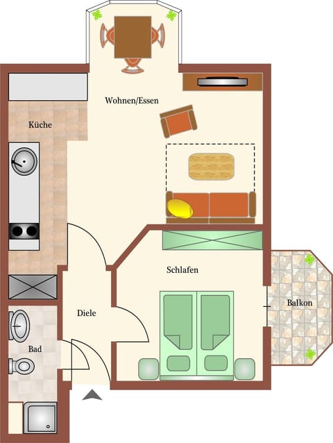 Photo of the whole room