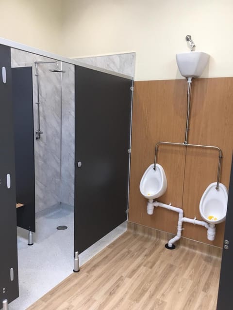 Shepherds Hut at Wern Mill Campground/
RV Resort in Wales