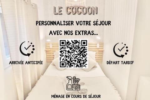 LE COCOON / PROCHE GARE / NETFLIX Apartment in Île-de-France