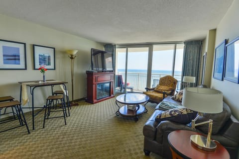 Deluxe Ocean front One Bedroom suite in Sandy Beach Resort Apartahotel in Myrtle Beach