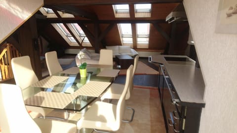 Penthouse Himmelreich großzügige Maisonette auf 152 qm mit Klima & Kamin Condo in Senftenberg