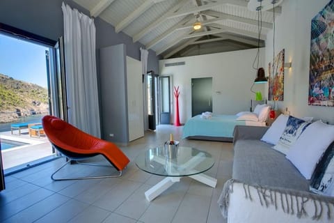 Superb Kefalonia Villa | Villa Allen | 1 Bedroom | Seafornt | Spectacular Sea Views | Private Outdoor Infinity Pool | Assos Villa in Asos