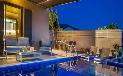 Exquisite Kefalonia Villa | Villa Arystar | 1 Bedroom | Seafornt | Spectacular Sea Views | Private Outdoor Infinity Pool | Assos Chalet in Asos