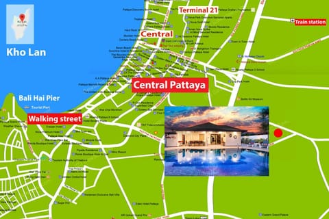 Villa Sabai minutes to City, Beach, Walkingstreet House in Pattaya City