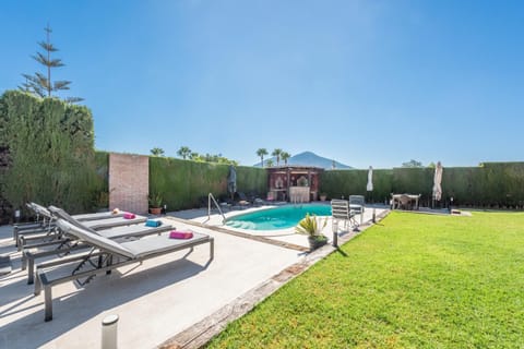 Garden, Pool view, sunbed