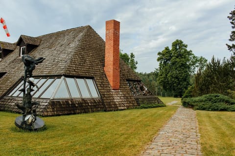 Property building, Facade/entrance, Day, Garden view