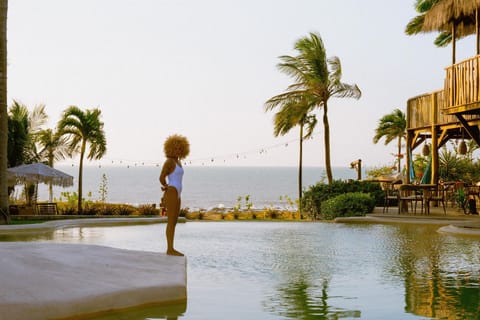 Day, People, Natural landscape, Pool view, Sea view, Swimming pool, children, group of guests