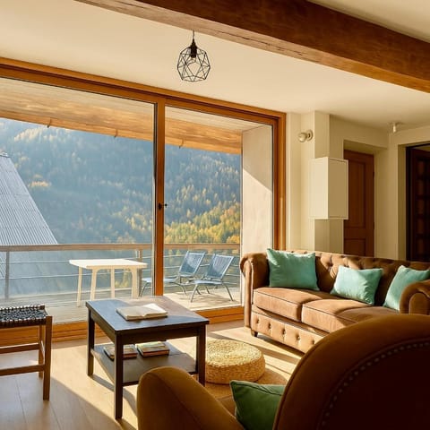 Maison des Alpes accès station Les 2 Alpes 1h Grenoble House in Les Deux Alpes