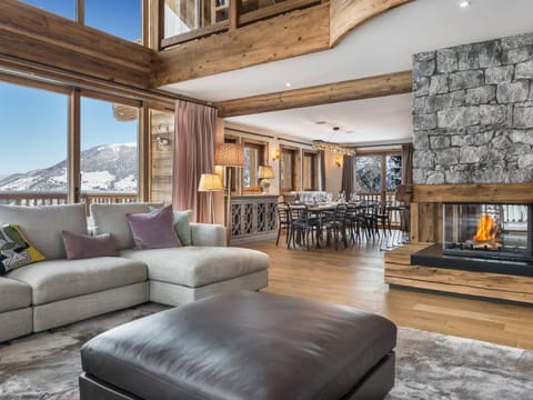 Chalet luxe avec sauna, cheminée et services inclus à Courchevel 1650 - FR-1-563-89 Chalet in Saint-Bon-Tarentaise