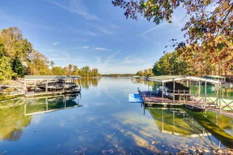 Beautiful Lake Keowee Home with Boat Dock and Fire Pit House in Lake Keowee