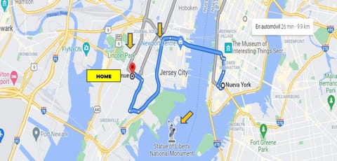 LUXURY APARTMENTS 5QUEENBED - 20 min away Manhattan Condo in Jersey City