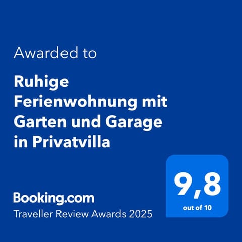 Ruhige Ferienwohnung mit Garten und Garage in Privatvilla Apartment in Merano