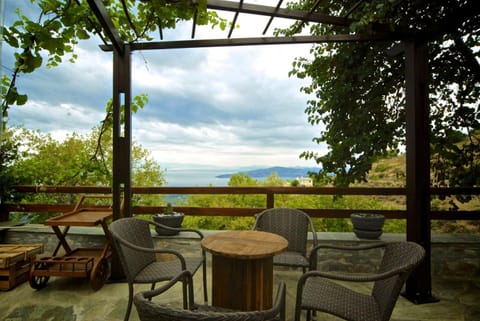 Great Pelion Villa Villa Stone House 2 bedrooms Sea View Aghios Georgios Villa in Magnesia Prefecture, Greece