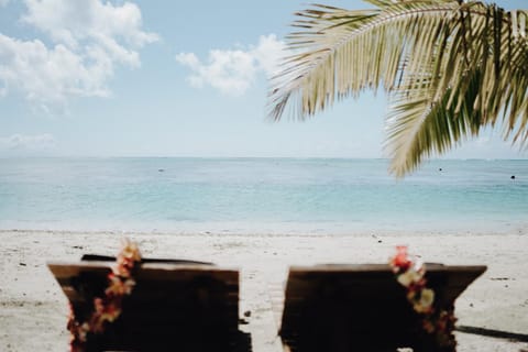 Beach, sunbed