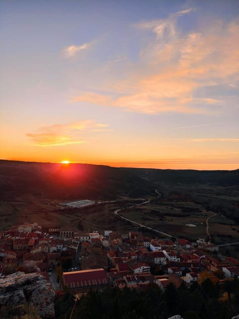 Natural landscape, Street view, Sunset