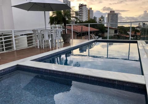 Swimming pool, Sunset