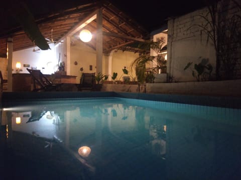 Night, Swimming pool