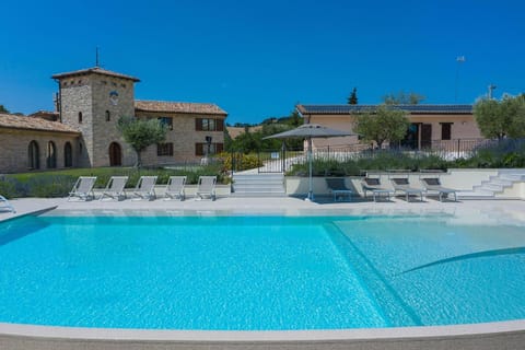 Property building, Pool view, Swimming pool