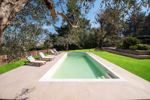 Garden, Swimming pool, sunbed