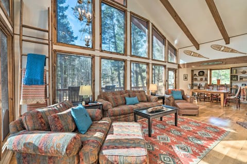 Deluxe Angel Fire Getaway, 4 Mi to Ski Slopes! House in Angel Fire