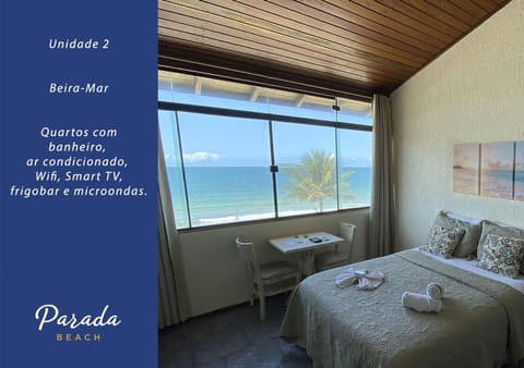 Parada Beach Beira-Mar e Aptos 70m do Mar Bed and Breakfast in Florianopolis