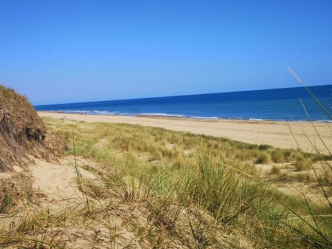 Sea View Holiday Chalet, access to sandy beach - Pets go free Chalet in Winterton-on-Sea