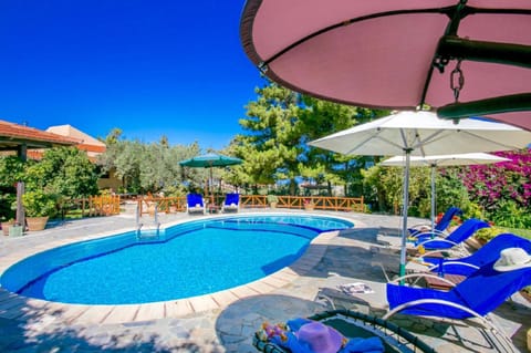 Patio, Day, Pool view, Swimming pool, sunbed