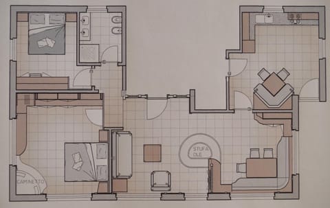 Chalet Mountain Plaza - Apt Garden Apartment in Pinzolo