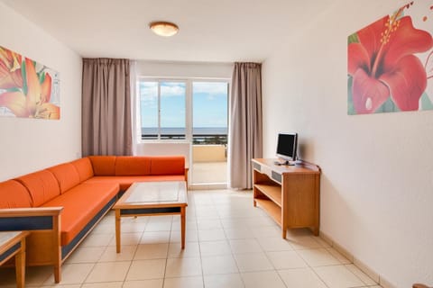 Living room, Seating area, Sea view