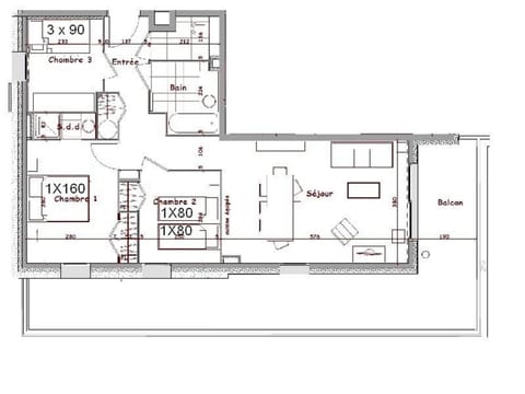 Appartement Villard-sur-Doron, 4 pièces, 7 personnes - FR-1-594-53 Apartamento in Villard-sur-Doron