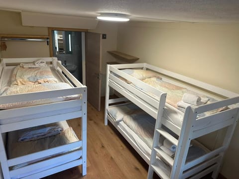 Photo of the whole room, bunk bed