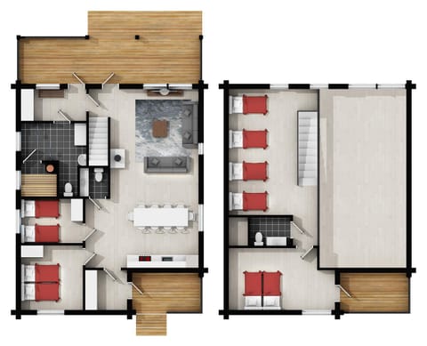 Levi President Suksitie Chalet Villa in Lapland