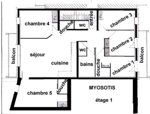 appartement myosotis pour 10 personnes Condo in St Martin Belleville