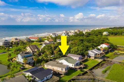 1512 Forest Ave - Deep Water Dock - Endless Sunsets House in Folly Beach
