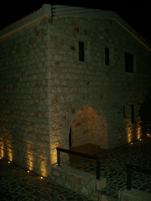 Facade/entrance, Night, On site