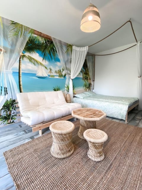 Living room, Bedroom