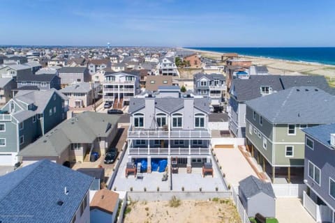 Ocean and Beach Views from Five Decks in Ortley Beach House in Seaside Heights