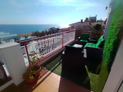 Patio, Natural landscape, View (from property/room), Balcony/Terrace, Sea view