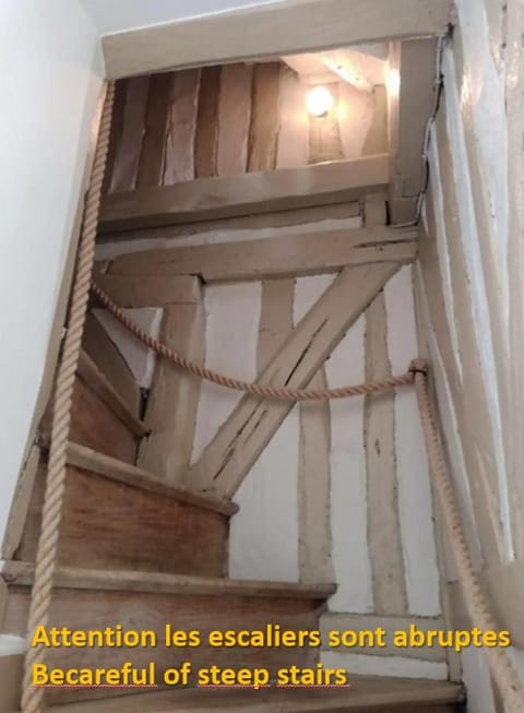 MAISON centre ville historique - Bain à remous, Sauna, cour extérieure privative - tout peut se faire à pied à 3min du vieux port, 10min de la plage, 3min d'un Parking gratuit, restaurants, boutiques, musés, etc House in Honfleur