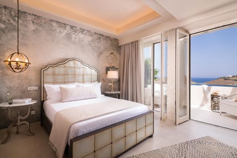 Bedroom, Sea view