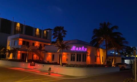 The Marlin Beachside Apartment hotel in Hollywood Beach