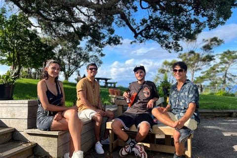 People, Natural landscape, Garden, Garden view, group of guests, Family