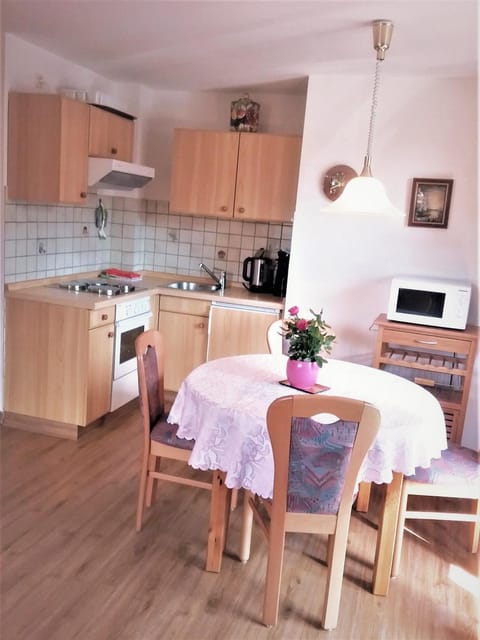 Kitchen or kitchenette, Dining area